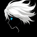 Gojo Satoru Minimal Dark Silhouette Blue Eye Mobile Wallpaper HD