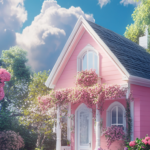 pink cottagecore mpbile wallpaper