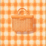 Mobile wallpaper of yellow picnic box basket